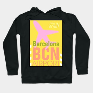 BCN Barcelona sun Hoodie